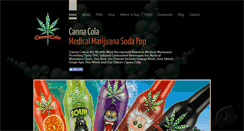 Desktop Screenshot of drinkcannacola.com